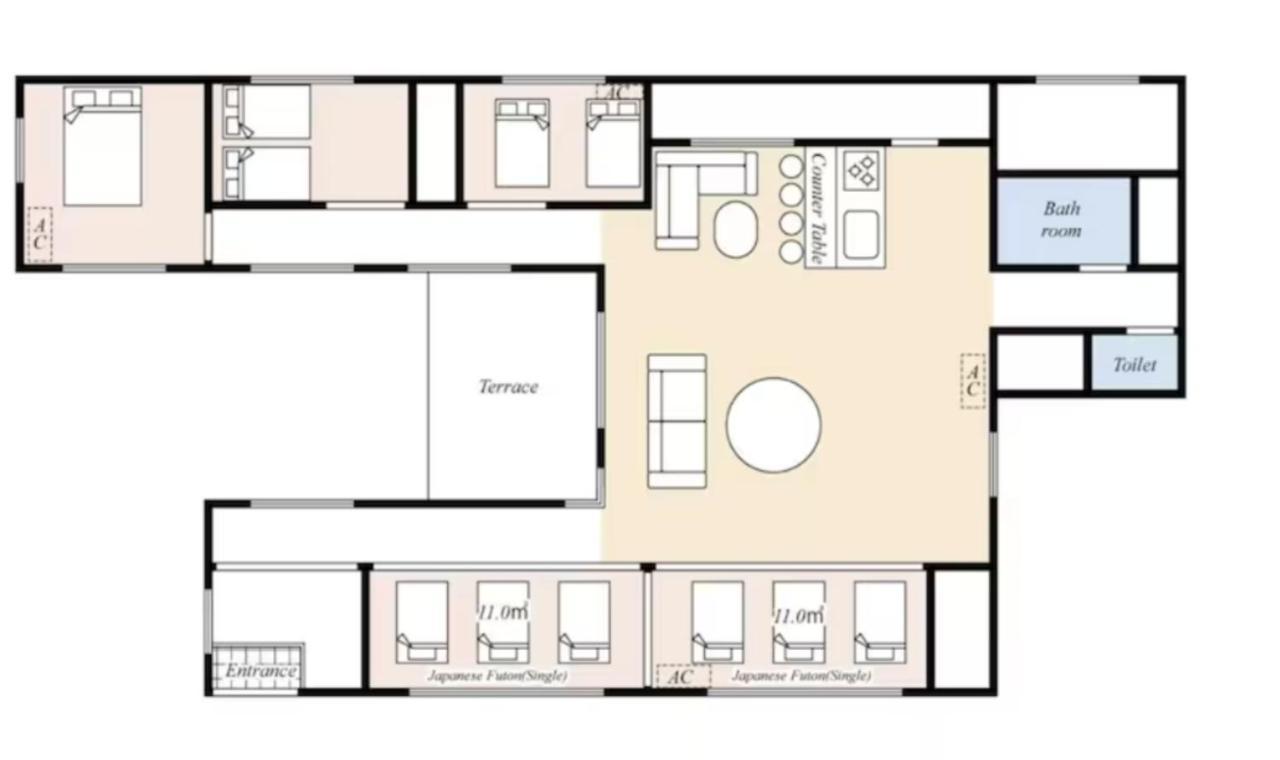 Guesthouse Akabana Miyakojima  Zewnętrze zdjęcie